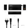 Aisens Cargador Universal 90W con 12 Conectores y USB-A QC3.0
